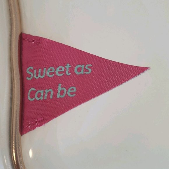 DISNEY Rose Gold Teal Clear PVC Minnie Mouse Daisy Duck Crossbody Bag - Picture 13 of 14